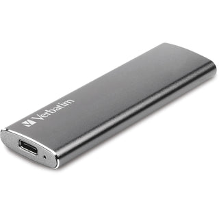 Verbatim® External SSD, w/USB Cables, 500MB/s, 480GB, Silver (VER47443)