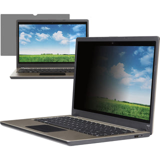 Business Source Privacy Filter, Blackout, f/13.3" LCD Monitor, 16:9, Black (BSN20523)