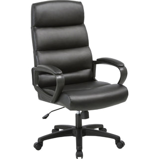 SOHO Executive Chair, High-Back, 25"Wx26-1/2"Lx46-1/2"H, Black (LLR41843)