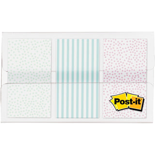 Post-it® Post-it Flags, 30 Flags/PD, 0.94", 60 FlagsPK, Assorted Pastels (MMM682GRDNT)