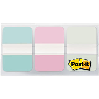 Post-it® Post-it Tabs, 1", 12 Tabs/Pad, 36 Tabs/PK, Assorted Pastels (MMM686GRDNT)