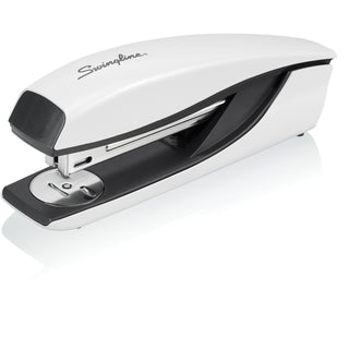 Swingline® Stapler, 40-Sheet Cap, 2-1/2"x1-4/5"x8-1/10", White/Black (SWI55047001)
