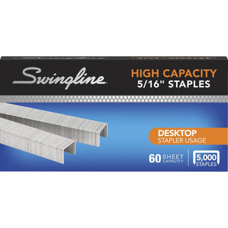 Swingline® Staples, Full-Strip, Chiseled Tip, 5/16" Leg Length (SWI81032)
