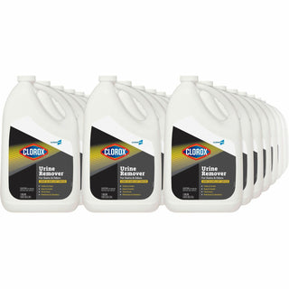 CloroxPro™ Urine Remover Refill, Liquid, 128 fl oz (4 quart), 120/Pallet, Clear (CLO31351PL)