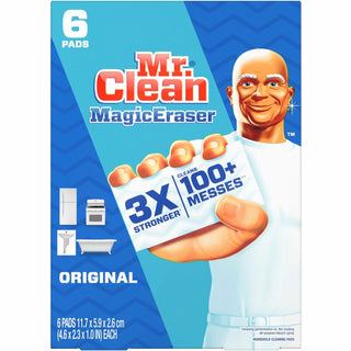 Mr. Clean® Magic Eraser, Original Scent, 6 Per Box, 6 Box/Case, 36 Total (PGC79009CT)