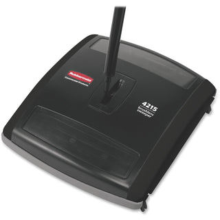 Rubbermaid® Commercial Brushless Mechanical Sweeper, 7.50" Brush Face, 4/Carton, Black (RCP421588BKCT)
