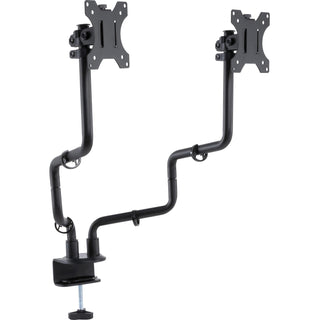 Allsop® Metal Art Dual Monitor Arms - (32146) - For monitors up to 32" - 30.80 lb Load Capacity - Black (ASP32146)
