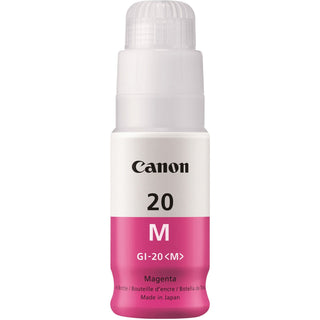 Canon® GI-20 MegaTank Ink, Inkjet, Magenta (CNMGI20MAGENTA)