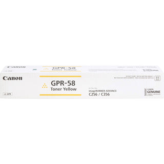 Canon® GPR-58 Original Toner Cartridge, Yellow, Laser, 18000 Pages (CNM2185C003)