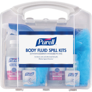 Purell® Spill Kit,F/Body Fluids,W/User Protection,2 Single-Uses/Kit (GOJ384108CLMS)