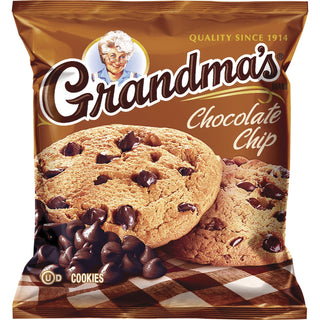 Quaker® Chocolate Chip Cookies, Chocolate Chip, 2.88 oz, 60/Carton (QKR45092)