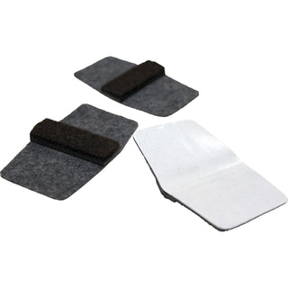 Lorell Wraparound Floor Savers, Gray, 100/Bag (LLR00126)