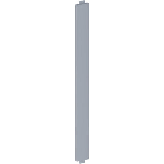Lorell Vertical Panel Strip for Adaptable Panel System, 1.8" x 0.5" Depth x 19.7" Height, Aluminum, Silver (LLR90275)
