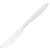 SOLO® Impress Heavyweight Full-Length Polystyrene Cutlery, Knife, White, 1000/Carton (SLOHSWK0007)
