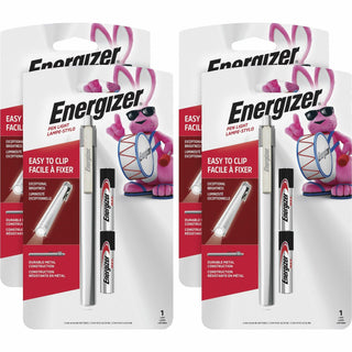 Energizer® LED Pen Light, Bulb, 1 W, AAA, AluminumBody, Silver (EVEPLED23AEHCT)