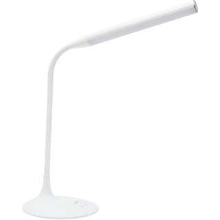 Data Accessories Company Desk Lamp - 15", - 6 W LED Bulb - Desk Mountable - White - for Office, Home, Dorm (DTA21634)