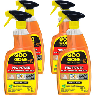 Goo Gone® Spray Gel, 24 fl oz, Citrus Extract Scent, 4/Carton (WMN2180ACT)