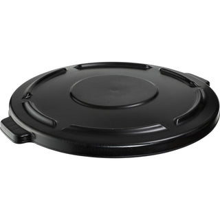 Rubbermaid® Commercial Brute 44-gallon Container Lid, Plastic, 4/Carton, Black (RCP264560BKCT)