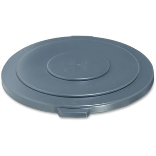 Rubbermaid® Commercial Brute 55-gallon Container Lid, Flat, Plastic, 3/Carton, Gray (RCP265400GYCT)