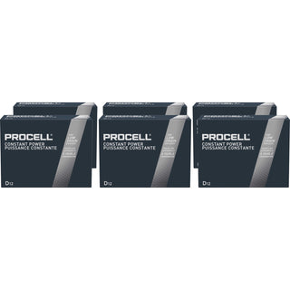 Duracell® Alkaline D Batteries, For General Purpose, D, Alkaline, 72/Carton (DURPC1300CT)