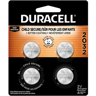 Duracell® 2032 3V Lithium Battery - 144 / Carton (DURDL2032B4CT)