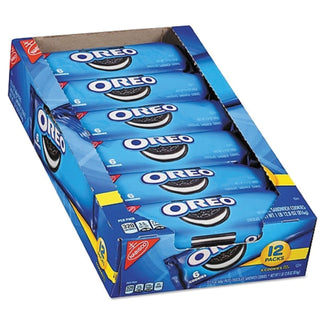 Oreo® Chocolate Sandwich Cookies, 2.4 Oz, 12/Bx, Multi (MDZ04700)