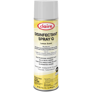 Claire® Multipurpose Disinfectant Spray, Lemon Scent, 12 / Carton (CGCC1002)