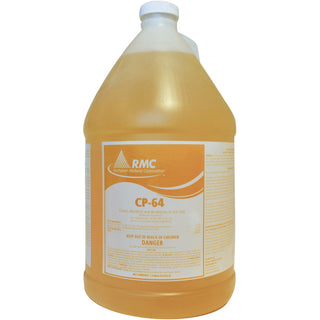 RMC Disinfectant/Cleaner, CP-64, f/Hospitals, 1 Gal, 4/CT, YW (RCM11983227CT)
