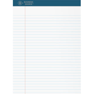 Business Source Writing Pad, Premium, 8-1/2"Wx11-4/5"Lx2-1/2"H, 12/DZ, WE (BSN03107)