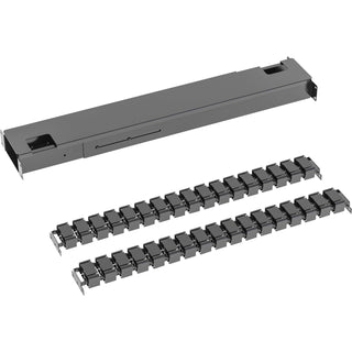 Lorell Beam & Cable Management Spine, Black, 1 Pack, Acrylonitrile Butadiene Styrene (ABS) (LLR25960)