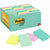 Post-it® Recycled Note Pads, 1 3/8 x 1 7/8, Plain, Assorted Helsinki Colors, 100-Sheet, 24/Pack (MMM65324RPVAD) (MMM65324RPVAD)