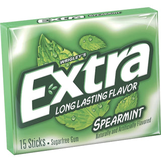 Mars Gum, Spearmint, 15 Stick, 3/5"x2-3/5"x3" , 10/BX, Multi (MRS22037)