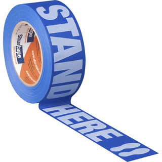 Duck® Tape, Removable, 100 "Stand Here" , 1.88"x60 yards, MI (DUC105156)
