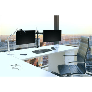 Kensington SmartFit Mounting Arm for Monitor, Height Adjustable, 2 Display(s) Supported, 32" Screen Support, 35.27 lb Load Capacity (KMW55409)