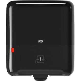 Tork® Matic Hand Towel Roll Dispenser Black H1 - Matic Hand Towel Roll Dispenser, Black, Elevation, H1, One-at-a-Time dispensing with Refill Level Indicator - 5510282 (TRK5510282)