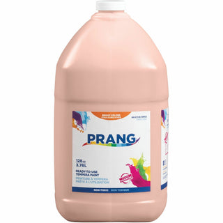 Prang® Tempera Paint, Ready To Use, Nontoxic, 1 Gal, Peach (DIXX22834)