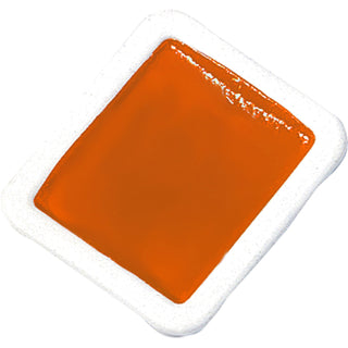 Prang® Watercolor Refills,Half-Pan,Semi-Moist,12/Dz,Orange (DIXX8002)