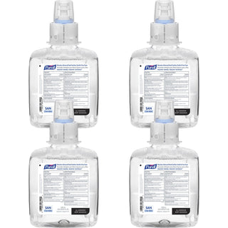 Purell® Hand Sanitizer Foam Refill, 40.6 fl oz (1200 mL), Kill Germs, School, Hand, Dye-free, Fragrance-free, Hygienic, 4/Carton (GOJ515104)