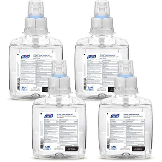 Purell® VF PLUS Hand Sanitizer Gel Refill, 40.6 fl oz (1200 mL), 4/Carton (GOJ519904)