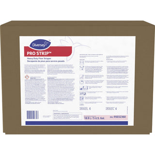 Diversey™ Pro Strip Heavy Duty Floor Stripper - Liquid - 640 fl oz (20 quart) - Cherry Almond Scent - 1 / Carton - Straw (DVO95032360)