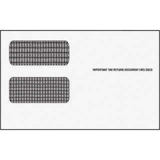 Adams® 1099-NEC Envelopes - Document - 3 3/4" x 8 3/4", Gummed - 500 / Carton - White (TOPB22223)