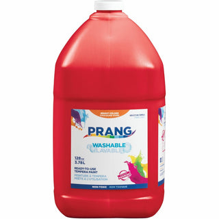 Prang® Washable Paint - 1 gal - 1 Each - Red (DIXX10601)