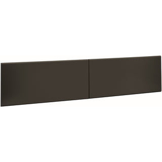 HON® 38000 Series Hutch Flipper Doors For 60"w Open Shelf, 30w x 15h, Charcoal (HON386015LS)