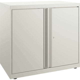 HON® Flagship Storage Cabinet with 4 Small and 4 Medium Bins, 30 x 18 x 28, Loft (HONSC182830LGLO)