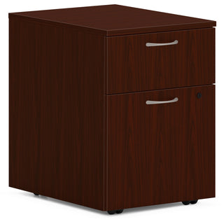 HON® Pedestal,Mobile, B/F, 15"x20"x20" , Mahogany (HONPLPMBFLT1)
