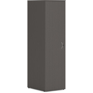 HON® Wardrobe Cabinet, w/Coat Rod, 18"x24"x65" , Slate Teak (HONPLW1824LS1)