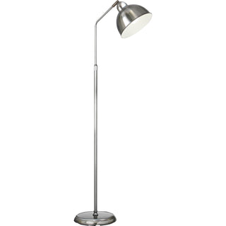 OttLite Covington LED Floor Lamp - 60", - 10" Width - 8.50 W LED Bulb - Brushed Nickel, Plated (OTTL1604NK9SHPR)