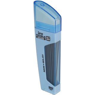 Serve® Serve Double Erase Leads & Eraser - Blue - 1 Each - Double-sided, Smudge-free, Dust-free, Streak-free (SRVDSMGM07)