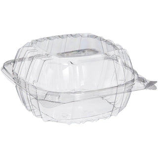 SEPG ClearSeal Hinged Lid Container, Clear, 500/Carton (EGS021559)
