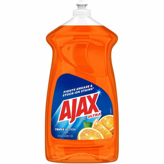 Ajax® Triple Action Dish Soap - Liquid - 52 fl oz (1.6 quart) - Orange Scent - 6 / Carton (CPC149860CT)